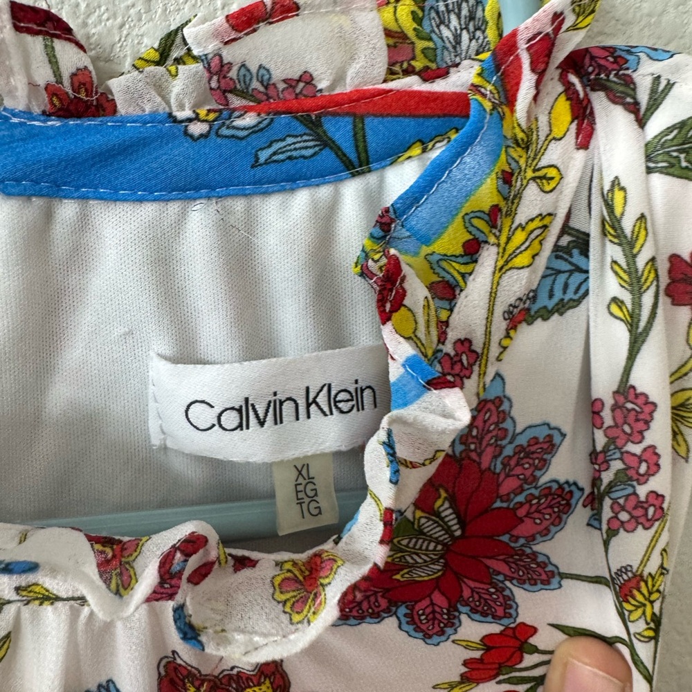 Calvin Klein Multicolor Patchwork Maxi Dress - image 4